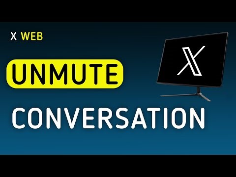 How To Unmute A Conversation On X (Twitter) Web On PC (New Update)