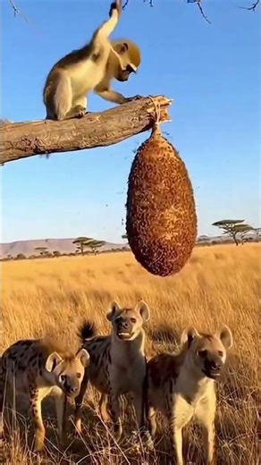 monkey trouble 😆 #shortvideo #shorts #funny #funnyvideo #animals