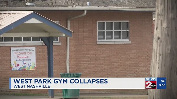 West Park Community Center gym collapses