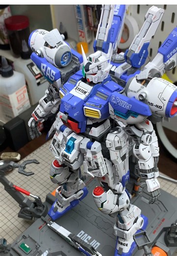 Custom Gundam Model Building | RAS-40