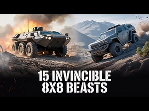 These 15 8x8 Vehicles Are Practically Invincible