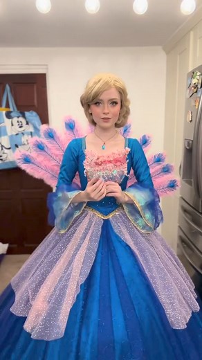 25K views · 910 reactions | I look nice in island blue  my Barbie Island Princess dress is finally finished 殺 #barbieislandprincess #barbieprincess #princess #barbie #dress #cosplay #costume #diy #fashion #sewing | Rosie Somerville DIY fashion design | Facebook