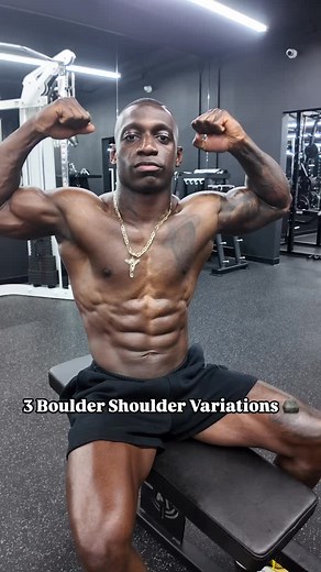 1.6K views · 180 reactions | ⬇️ 3 Boulder Shoulder Variation Routine...