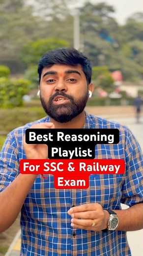 Best Reasoning Playlist For SSC & Railway Exam #bestplaylist #reasoning #sahilsirreasoning #shorts