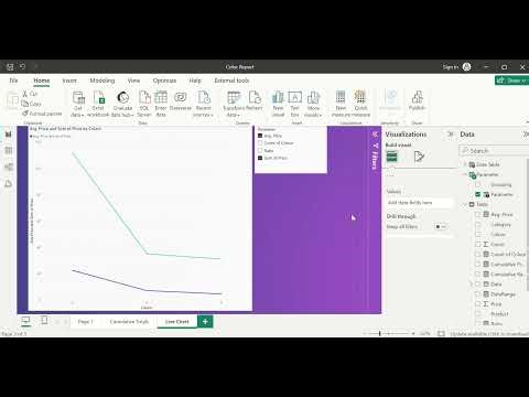 Select Multiple Metrics To Appear On A Power BI Dynamic Visual