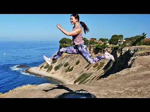 30 min Cardio Interval Trampoline Workout