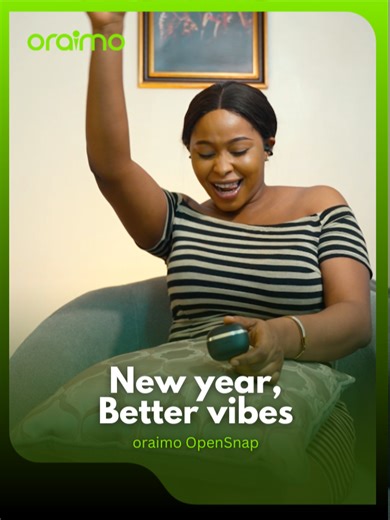 🎉 New Year, better vibes! 🎶 Step into 2026 with the oraimo OpenSnap Clip-On True Wireless Earphones comfort, crystal-clear sound, and total connectivity for every moment. 🎧 Comfortable & Secure Fit 🔥 Open-Ear Bass Boost 📞 Noise Cancellation in Calls 🔗 Dual-Device Connectivity #oraimoKenya #OpenSnapEarphones #NewYearVibes #TrueWireless #BassBoost #ANC #DualConnectivity #KenyaTech #soundthatmovessouls #SmartListening