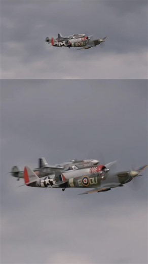WW2 Fighters - Spitfire, P-47, Bf 109 & P-51