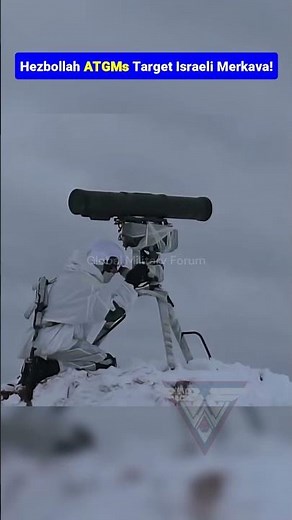 Hezbollah Ambush Targets Israeli Merkava Tank