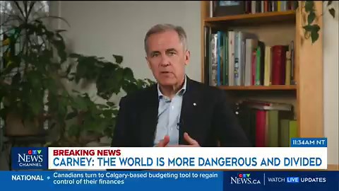 Wow. Carney just dropped this almost 10 minute video basically setting up Canadians for no deal with the US. What people need to understand, this is Carney's plan, and not because of Trump. He is putting millions of jobs and countless businesses at risk to satisfy his agenda. People who rely on the US for trade & their livelihoods better wake up, its you who are going to pay the price, not this guy.