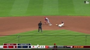 Nolan Arenado's jump throw