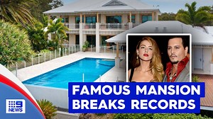 #EXCLUSIVE: The luxury Gold Coast home owned by MotoGP great Mick Doohan, and where Johnny Depp and Amber Heard allegedly had a finger-severing altercation, has sold for a record $40 million - the highest price ever for a Queensland home. #9News | WATCH LIVE 6pm | 9 News