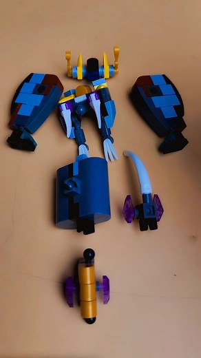 How to build an ancient mechanical beast with building blocks #moc #brickbuilding #buildingblocks #buildingbricks