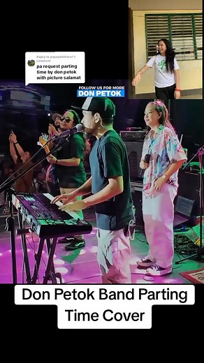 Don Petok Band's Live Cover of Parting Time