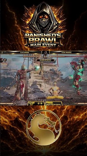 Ermac and Janet 70 Percent Combo on Banished's Brawl Mortal Kombat 1 #banishedsbrawl #mortalkombat