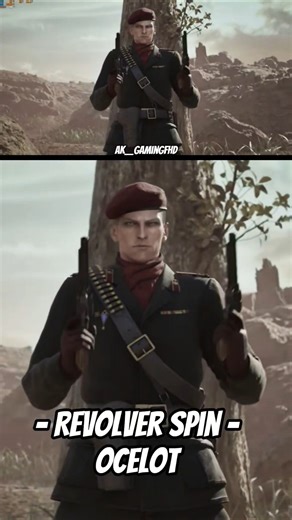 Ocelot - Revolver spin - metal gear solid snake eater #ocelot #mgsdeltasnakeeater #youtubeshorts