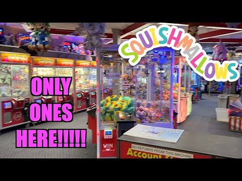 SQUISHMALLOW CLAW MACHINE ARCADE ALL TO OURSELVES