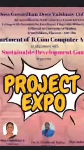 B.Com Computer Application on Instagram: "Big ideas. Real impact. 🌍 Project Expo 2025 | SDG-based student innovations 💡 #dgvcbcomca #dgvcians❤✌✌ #bcomcadgvc #dgvc #bcomca #ddgdvc #studentlife #sdg #projectexpo #sustainabledevelopment #sustainablefashion #developmentgoals #sustainabledevelopmentgoals"