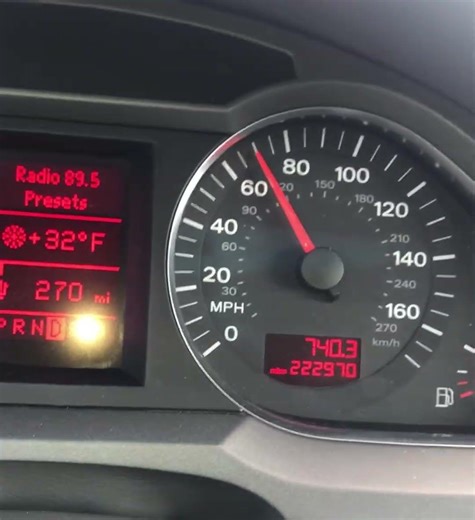 2005 Audi A6 3.2 0-100 MPH acceleration