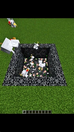 Minecraft Gravity Mobs + TNT Blast 🤯 #shorts #minecraft