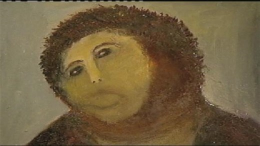 Fresco 'restorer' speaks about her Jesus enhancement