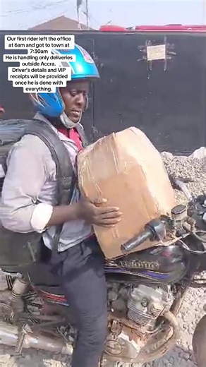 Delivery Updates for Berabians in Accra