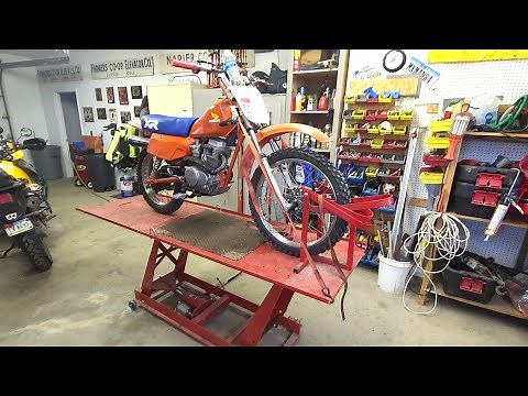 Harbor Freight Motorcycle Lift Hydraulic Air conversion