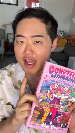 Kim Chi on Instagram: "Donutella Hamachi and the library avengers launching very soon! Join us on September 27 at BN at grove or Children’s book world on October 4th for discussion and signing! I will be there with my co-author @stepephan! https://www.eventbrite.com/e/kim-chi-discusses-donutella-hamachi-with-stephan-lee-at-bn-the-grove-tickets-1318017488789?aff=oddtdtcreator https://childrensbookworld.com/event/2025-10-04/exclusive-debut-book-launch-donutella-hamachi-and-library-avengers-authors