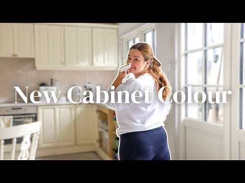 New Cabinet Colour Reveal ✨ Kitchen Reno Progress + Cottage Interior Update
