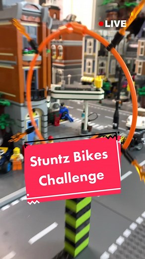 Lego Stunt Bikes Jump Challenge