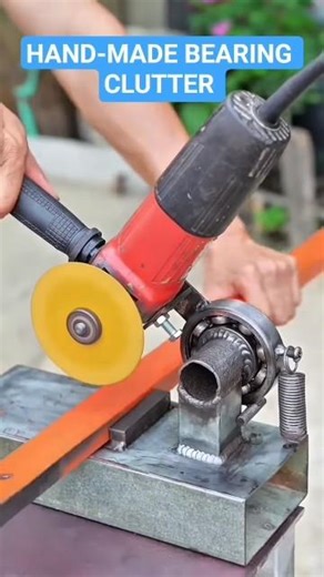DIY BEARING IRON Cutter Machine | Simple Homemade Cutting Tool #diycrafts #handmade #toollovers