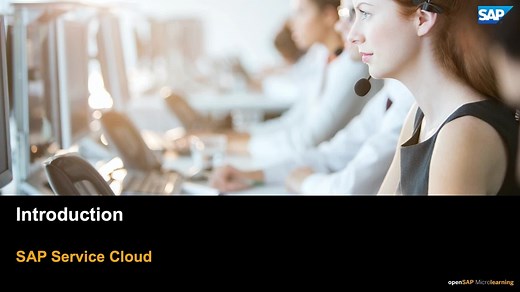 Introduction - SAP Service Cloud