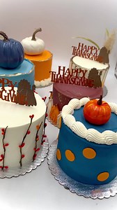 55 reactions · 10 comments | 旅Thanksgiving Cakes 旅 I have 9...