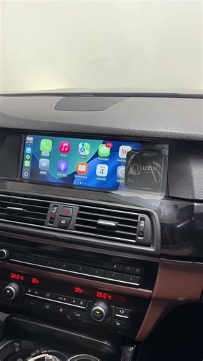 Best OEM upgrade? Wireless Apple CarPlay & Android Auto module installation for BMW F10 #bmw #carplay #androidauto #luxin