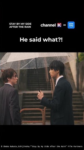 OH MY GOSH FINALLY😅💞 | Stay My Side After The Rain Episode 1 | Channel K #BL #Shorts