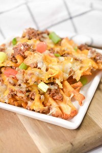 Cheesesteak Taco Fries