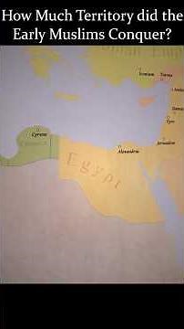 The Early Expansion of Islam: An Animated Map