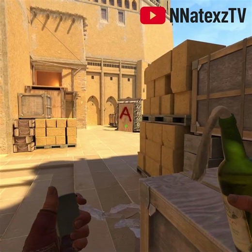 🔥 La MOLOTOV que limpia TODO el A en MIRAGE 😳 #cs2