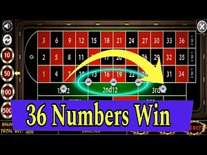 🙃 Roulette 36 Numbers Easy Win Strategy | Roulette Strategy to Win