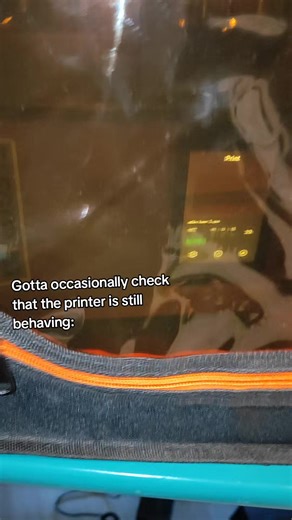 I mean, I haven't had any completely failed prints yet that weren't pure user error, but I'm still a bit afraid that it'll fail printing... #fyp #resinprinting #_mille____2