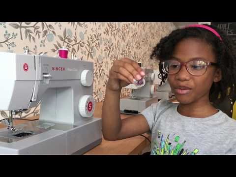 Kids Teach Sewing: How to Thread a Machine