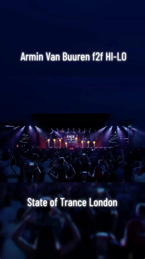 Armin Van Buuren f2f HI-LO at State of Trance London