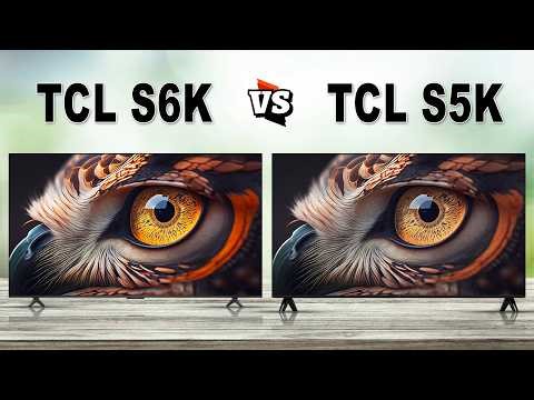 TCL TV S6K Premium QD-Mini LED vs TCL S5K-2K QLED TV | Google TV | Review & Unboxing | TCL Global