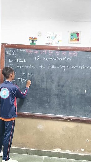 class 8th Maths Chapter 12 Factorisation, exercise 12.1 question number 2(1)