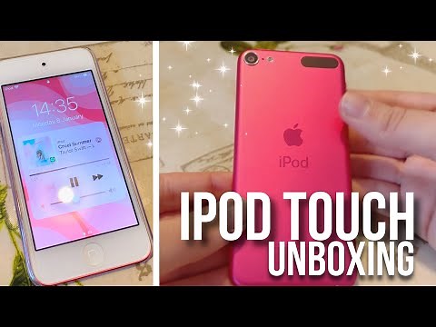 Unboxing iPod 7th generation pink 32GB in 2024 | Setup + Camera Test