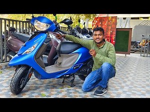 TVS Zest 110 2024 Model : Detailed Walkaround Review | New Features Update | On Road Price