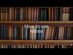 How to use Mintel