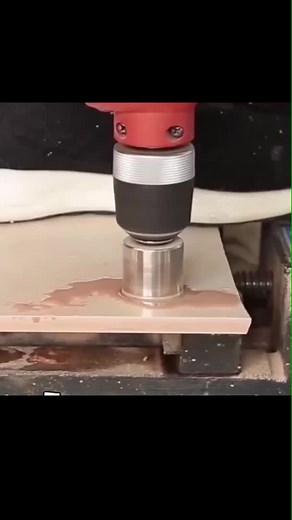 Tile hole opener！#marble#ceramic tile#glass#simple#powertools#tool#tiktok#foryoupage