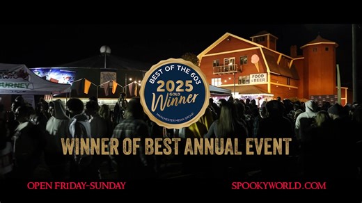 You can't miss experiencing New England's LARGEST award-winning haunt! Top 5 Scariest Haunts in the country 2025 & Best Annual Event in New Hampshire. Gold Winner of the Best of the 603. See why this Friday, Saturday, or Sunday! 5 Minutes from Manchester, NH, 45 Minutes from Boston. Get tickets at www.spookyworld.com | Spooky World Presents Nightmare New England | Facebook