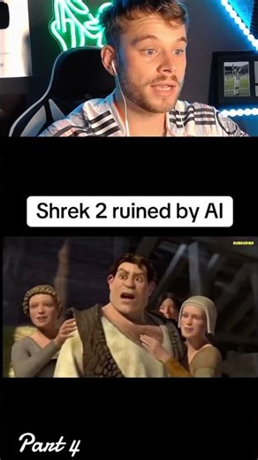 Shrek 2 but it’s ruined by ai 😂